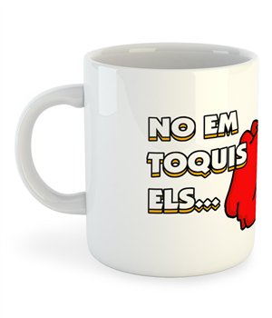 Tassa 325 ml Catalunya No Em Toquis els Pebrots