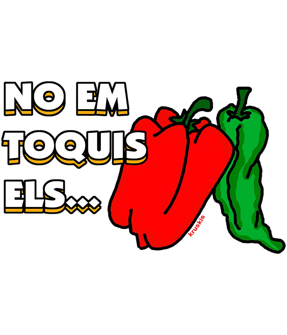 Tassa 325 ml Catalunya No Em Toquis els Pebrots
