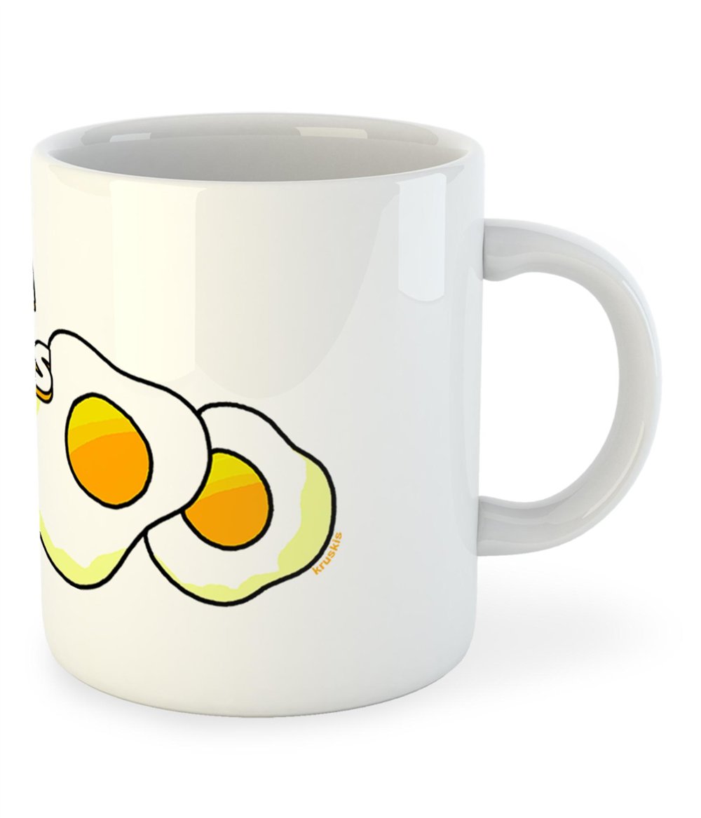 Taza 325 ml Catalunya No Em Toquis els Ous