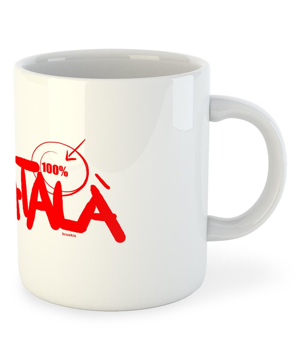 Tassa 325 ml Catalunya 100% Catala