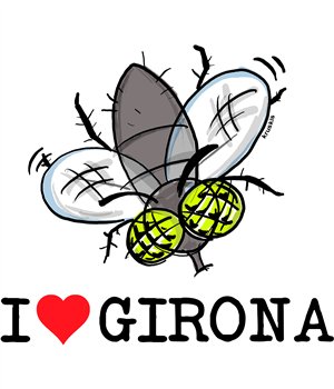 Tazza 325 ml Catalogna I Love Girona