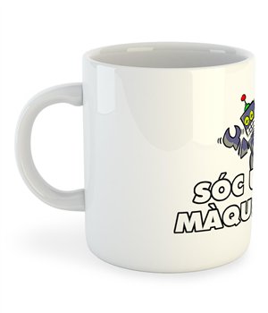 Tassa 325 ml Catalunya Soc un Maquina