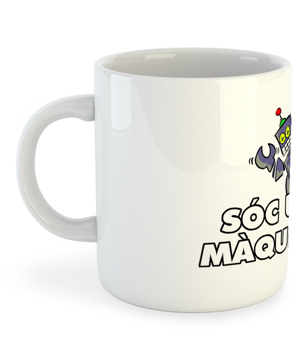 Taza 325 ml Catalunya Soc un Maquina
