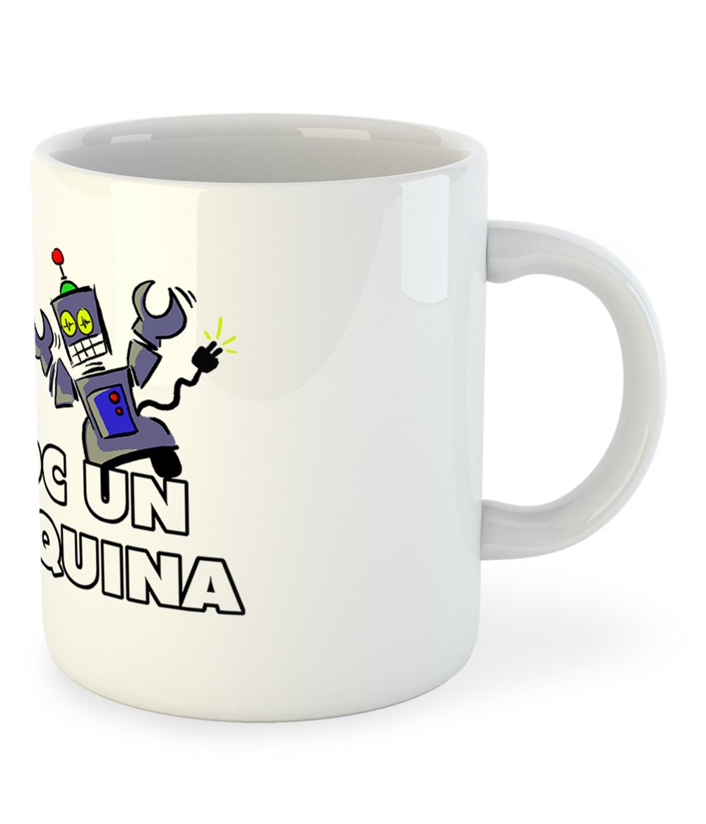 Taza 325 ml Catalunya Soc un Maquina