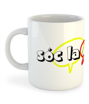 Tassa 325 ml Catalunya Soc la ostia