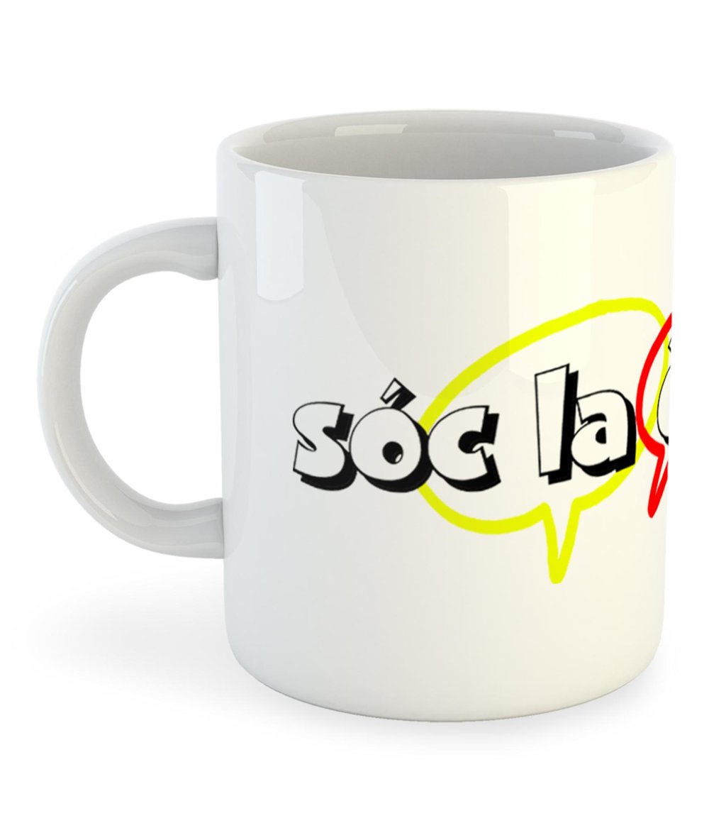 Tassa 325 ml Catalunya Soc la ostia