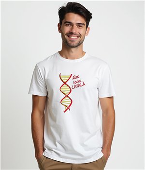 T Shirt ECO Catalogne ADN 100x100 Catala Manche Courte Homme