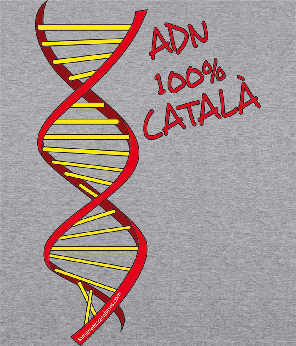 Sudadera Catalunya ADN 100x100 Catala Unisex