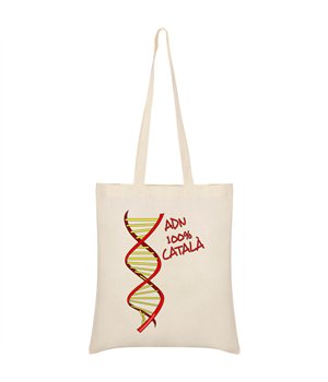 Bolsa Algodon Catalunya ADN 100x100 Catala