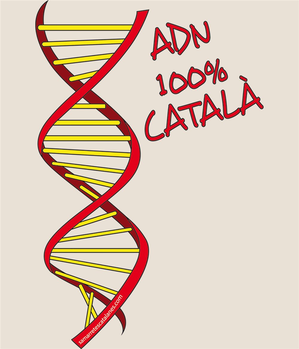 Bolsa Algodon Catalunya ADN 100x100 Catala