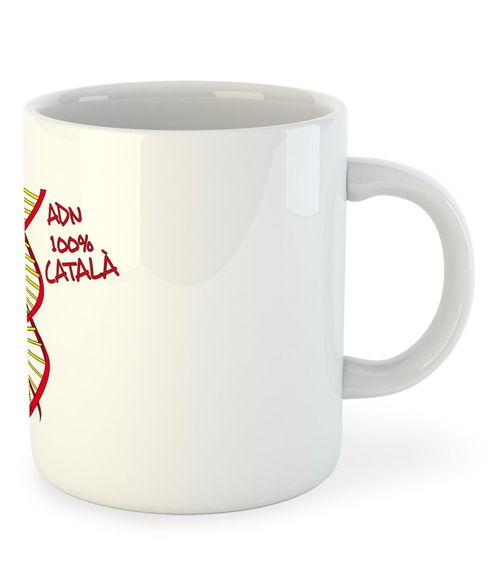 Taza 325 ml Catalunya ADN 100x100 Catala