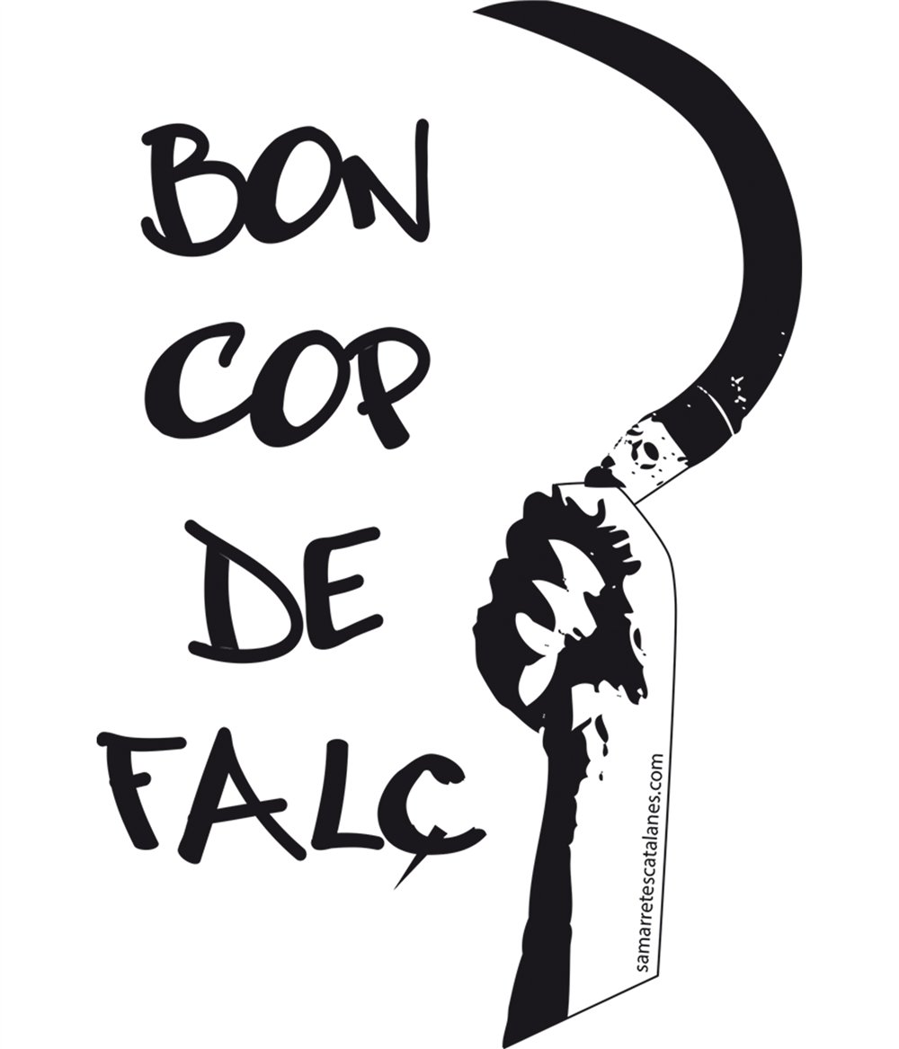 T Shirt ECO Katalonia Bee Independent Krotki Rekaw Czlowiek