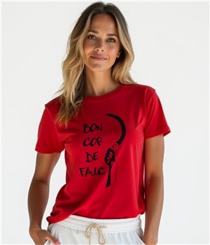 Camiseta Catalunya Bee Independent Manga Corta Mujer