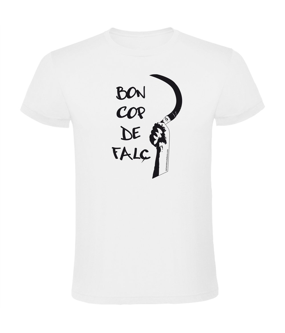 Camiseta Catalunya Bon cop de Falç Manga Corta Hombre