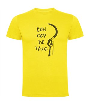 T Shirt Catalogne Bon cop de Falç Manche Courte Homme