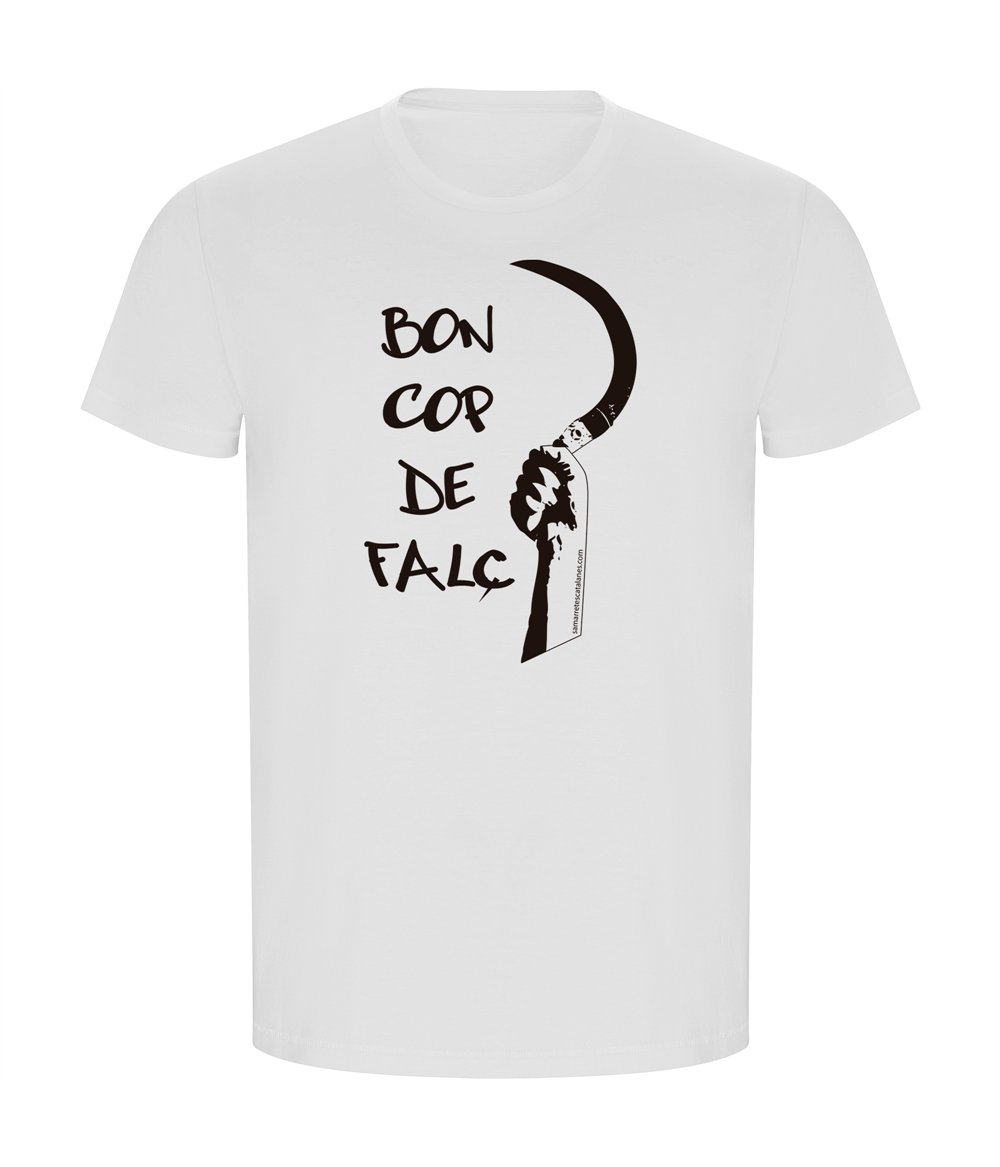 T Shirt ECO Catalogna Bon cop de Falç Manica Corta Uomo