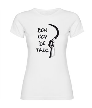 T Shirt Katalonien Bon cop de Falç Kurzarm Frau