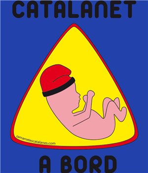 Sudadera Catalunya Catalanet a Bord Unisex