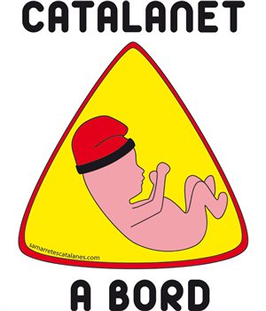 Flasche 800 ml Katalonien Catalanet a Bord