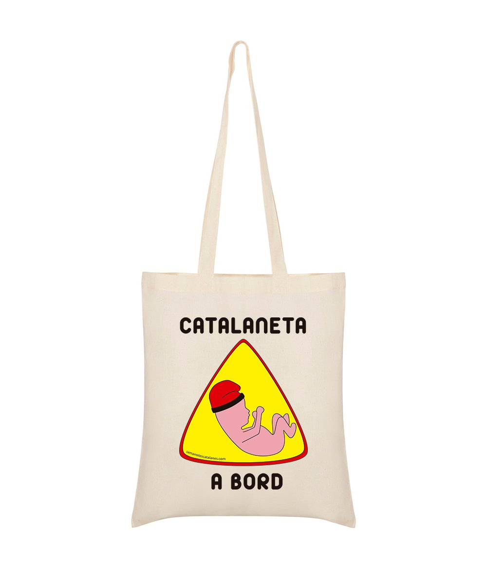 Tasche Baumwolle Katalonien Catalaneta a Bord