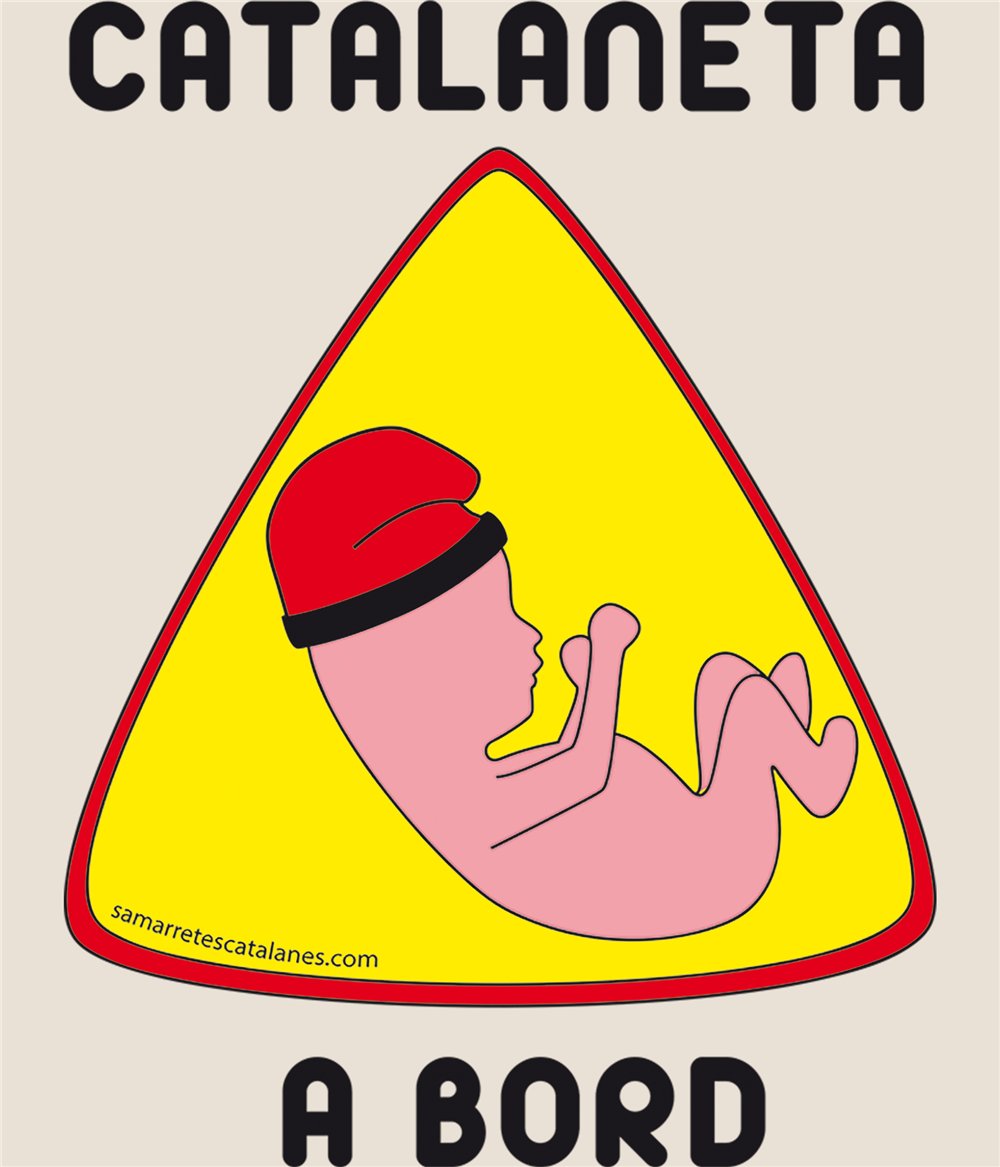 Sac Coton Catalogne Catalaneta a Bord