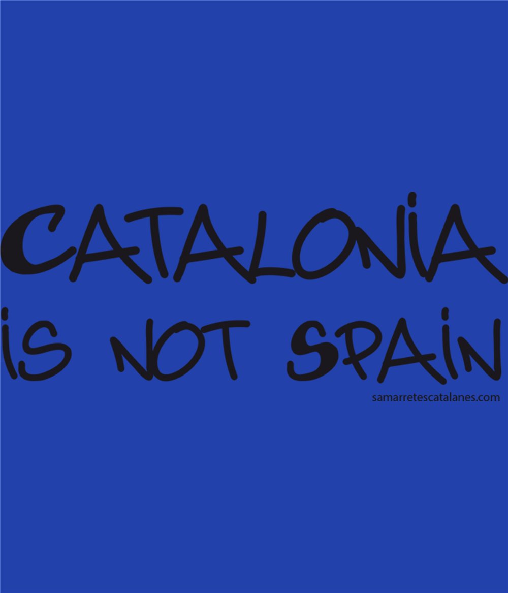 Sudadera Catalunya Catalonia is not Spain Unisex