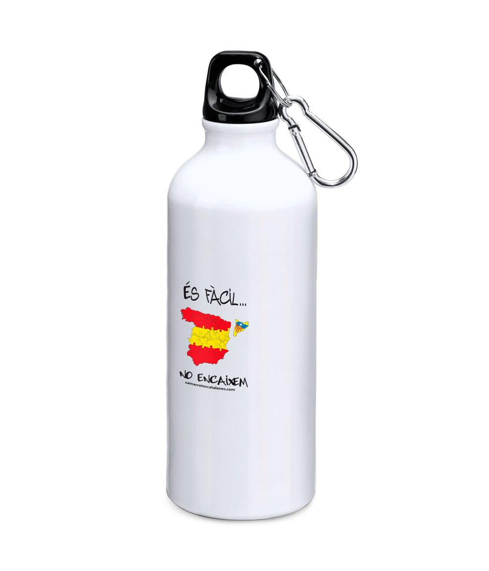 Ampolla 800 ml Catalunya Es Facil No Encaixem