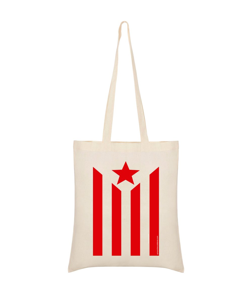Bolsa Algodon Catalunya Estelada