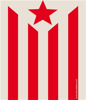 Bolsa Algodon Catalunya Estelada