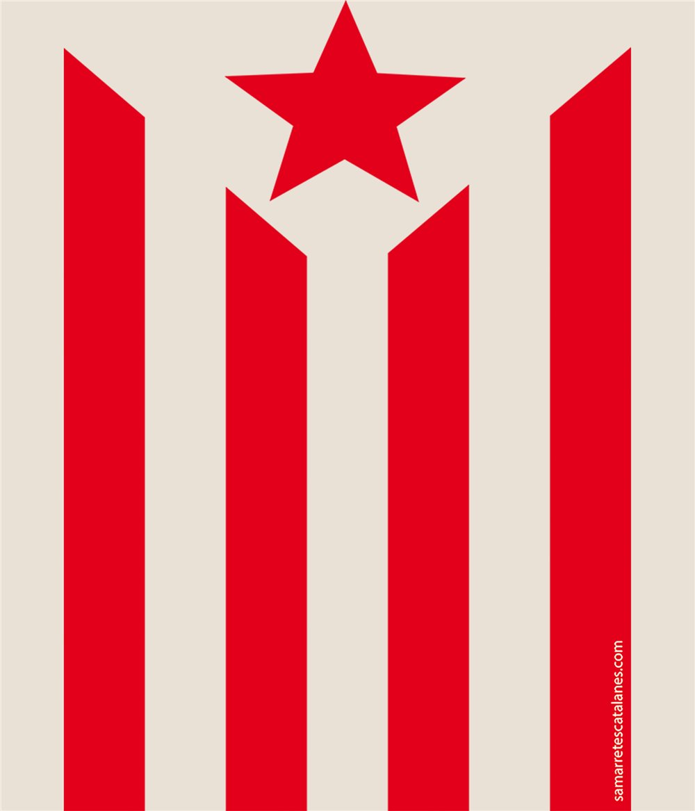 Bolsa Algodon Catalunya Estelada