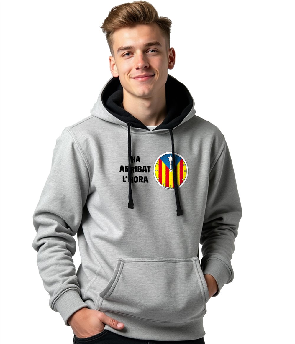 Sudadera Catalunya Rellotge Independencia Unisex