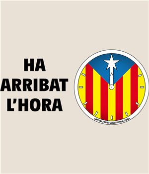 Sac Coton Catalogne Rellotge Independencia