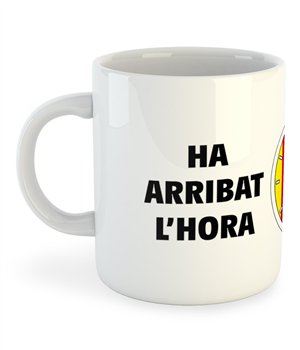 Tassa 325 ml Catalunya Rellotge Independencia