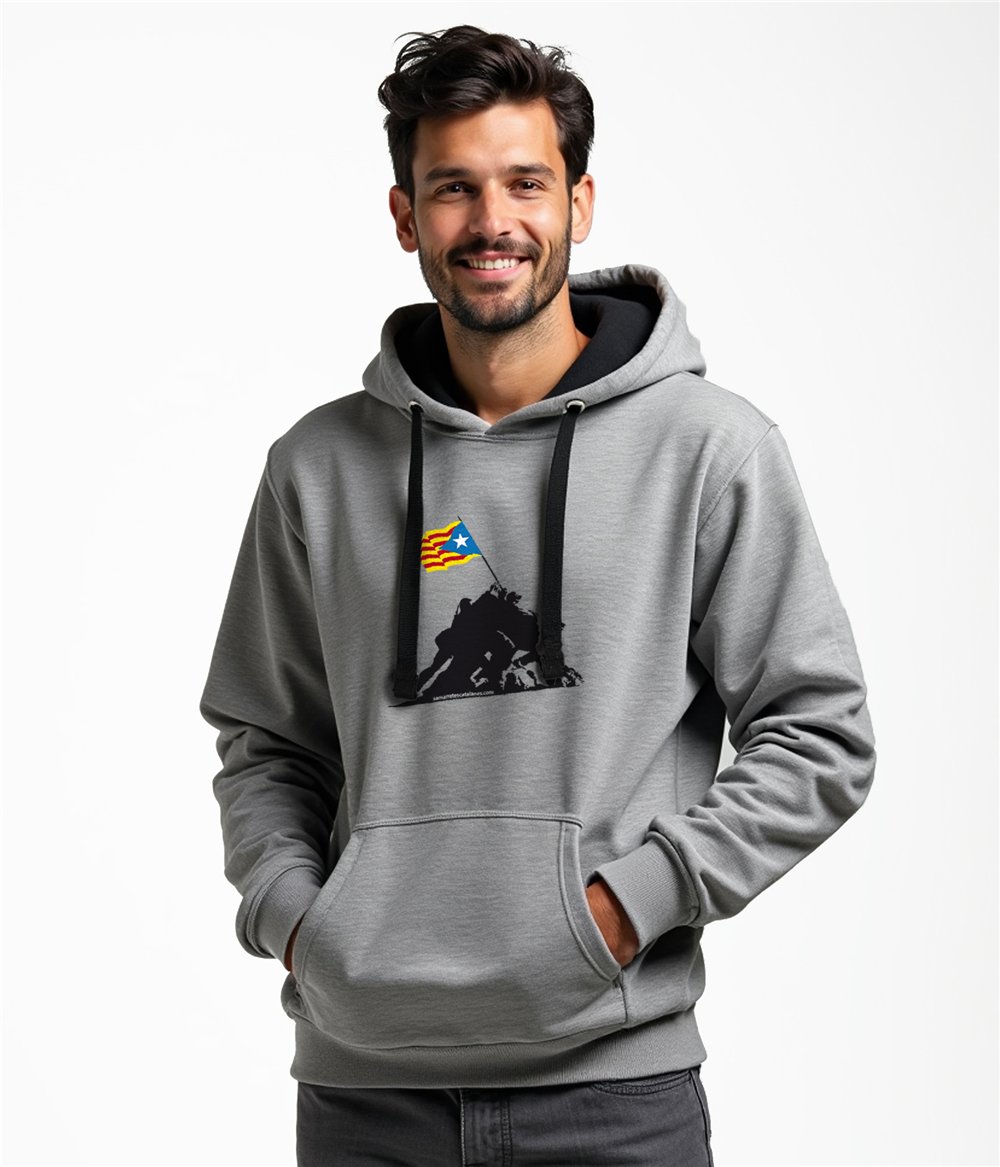 Sudadera Catalunya Iwo Jima Independent Unisex