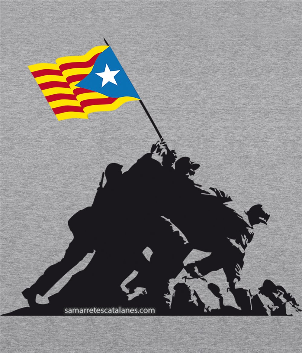 Luvtroja Katalonien Iwo Jima Independent Unisex