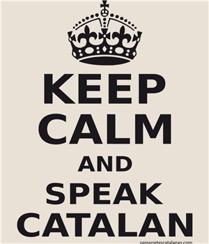 Torba Bawelna Katalonia Keep Calm and Speak Catalan