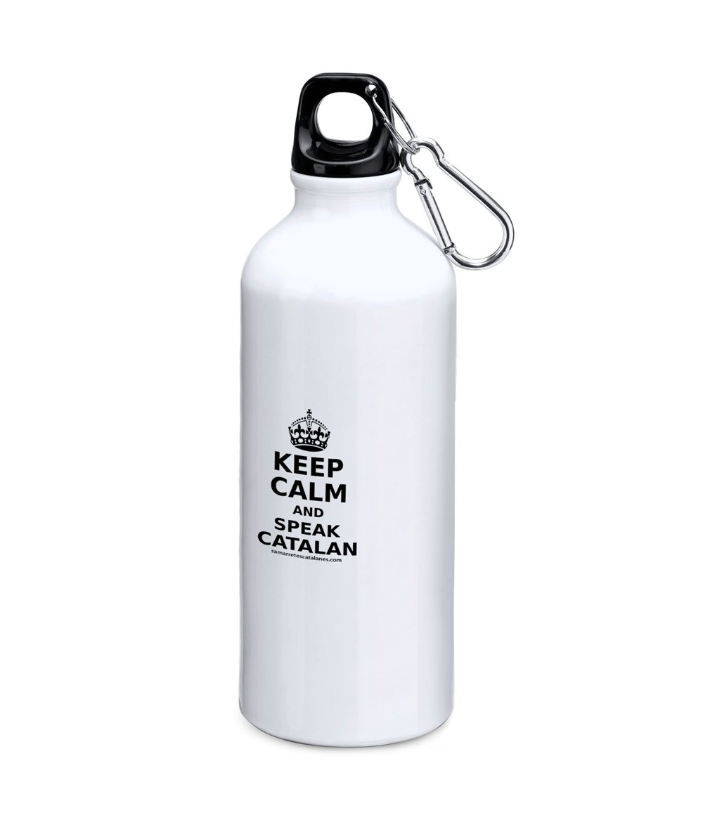 Bouteille 800 ml Catalogne Keep Calm and Speak Catalan