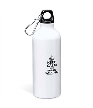 Bouteille 800 ml Catalogne Keep Calm and Speak Catalan
