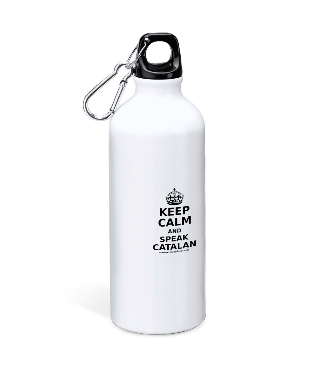 Butelka 800 ml Katalonia Keep Calm and Speak Catalan