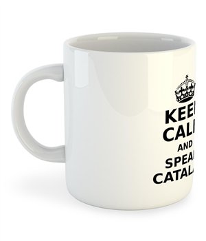 Tassa 325 ml Catalunya Keep Calm and Speak Catalan