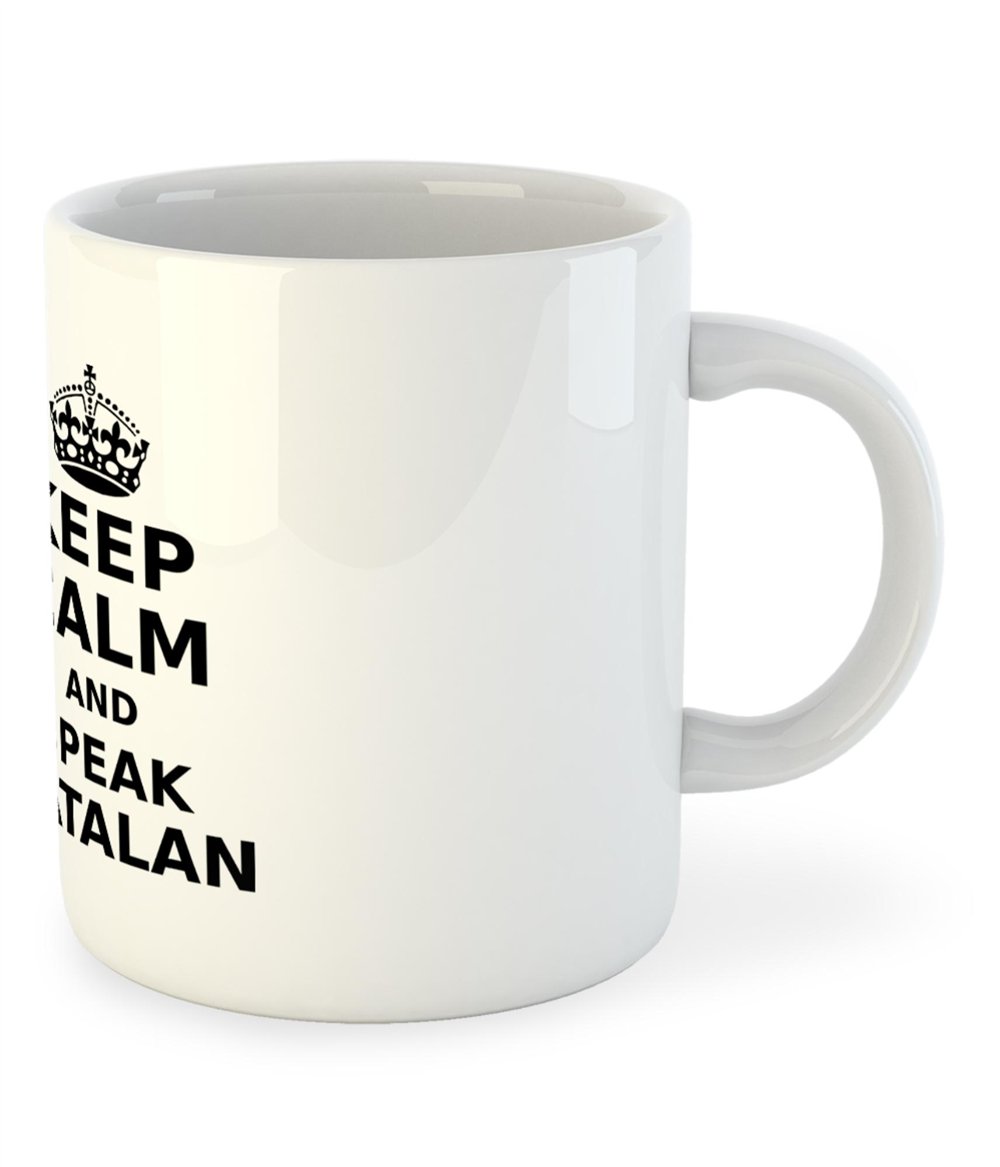 Tassa 325 ml Catalunya Keep Calm and Speak Catalan
