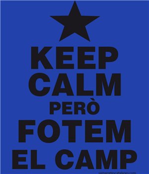 Felpa Catalogna Keep Calm pero fotem el Camp Unisex
