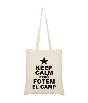 Tasche Baumwolle Katalonien Keep Calm pero fotem el Camp