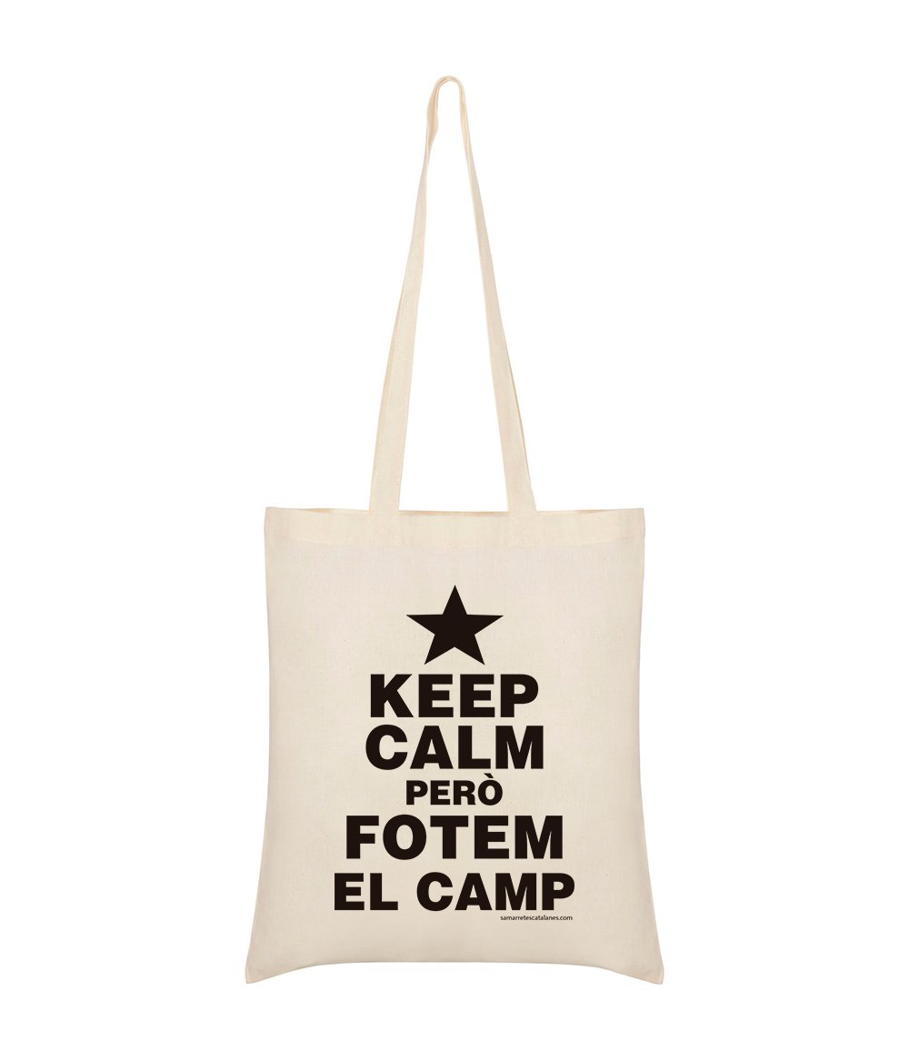 Tasche Baumwolle Katalonien Keep Calm pero fotem el Camp