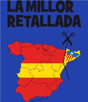 Dessuadora Catalunya La Millor Retallada Unisex