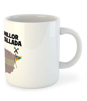Taza 325 ml Catalunya La Millor Retallada