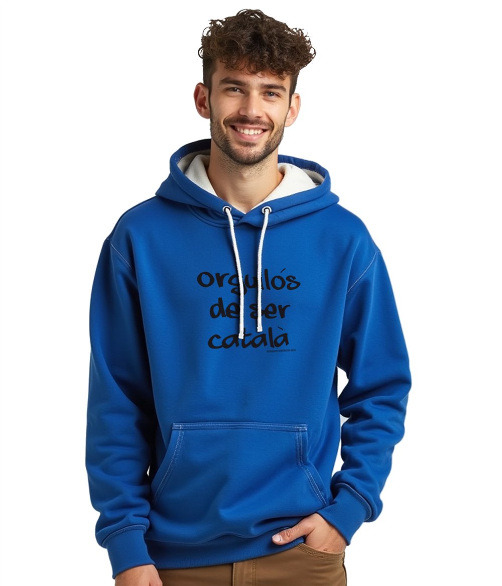 Bluza z Kapturem Katalonia Orgullos de Ser Catala Unisex