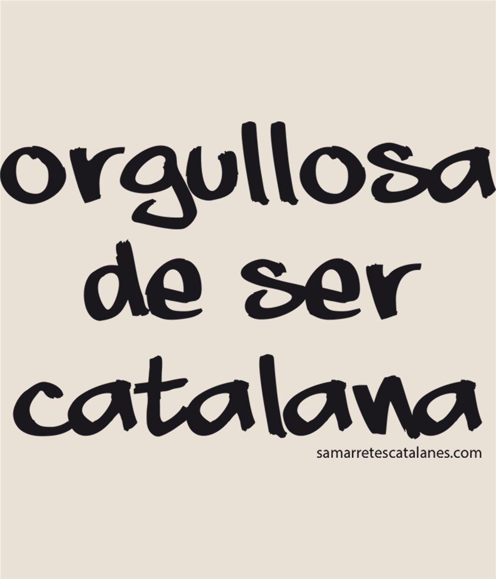 Bossa Coto Catalunya Orgullosa de Ser Catalana