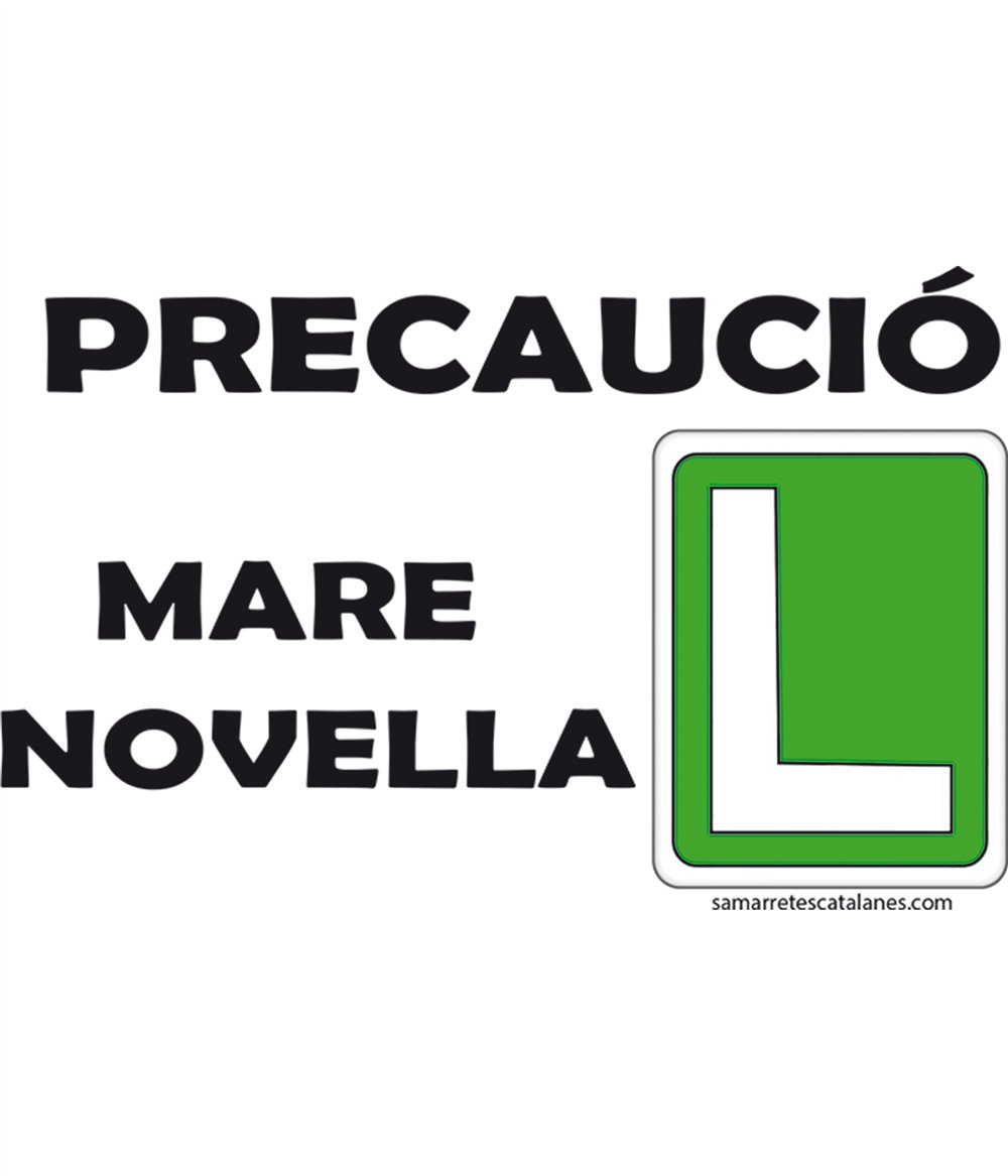 Samarreta Catalunya Mare Novella Maniga Curta Dona