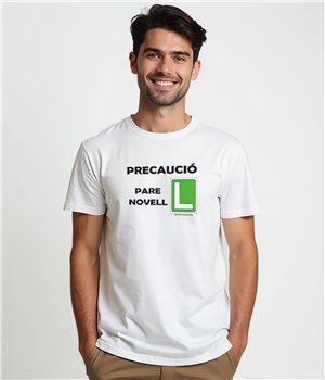 Samarreta ECO Catalunya Pare Novell Maniga Curta Home